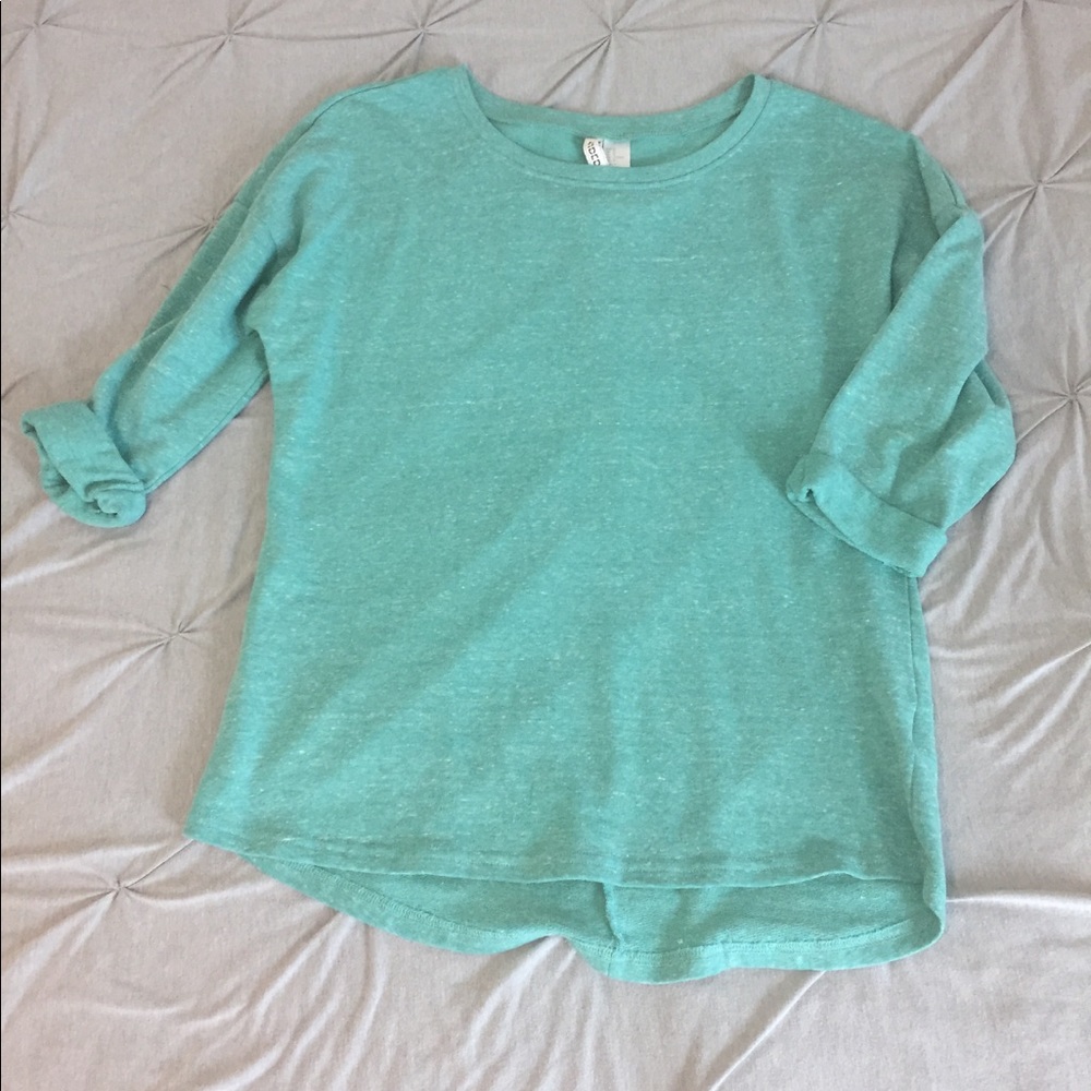 Divided by H&M teal sweatshirt